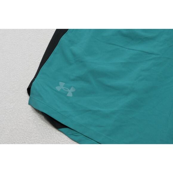 Under Armour Run Gym Shorts HeatGear Loose Performance W/Pockets 8" INS Mens XL - Picture 2 of 6